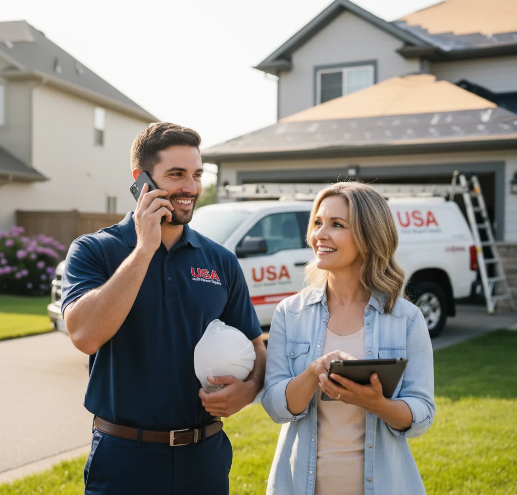 USA Roof Repair Experts customer support in Cumberland